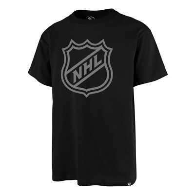 NHL Shield Schild  T-Shirt Imprint Echo Logo Shirt Fanshirt Eishockey