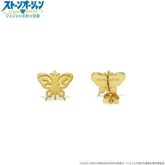 [JAM HOME MADE collaboration] JoJo's Bizarre Adventure Stone Ocean  Butterfly Ear