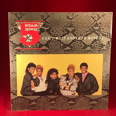 FIVE STAR Can't Wait Another Minute 1986 UK 12'' vinyl single EXCELLENT CONDIT 5