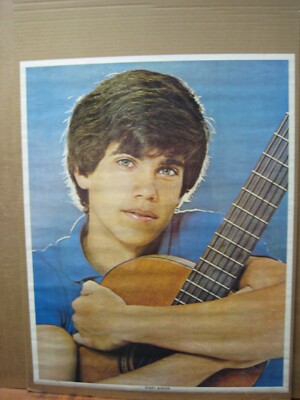 Bobby Benson vintage poster singer actor  TV 1980's Inv#G7217