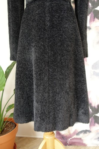 MAX MARA STUDIO Black Alpaca & Virgin Wool Coat Size 10 - Picture 14 of 19