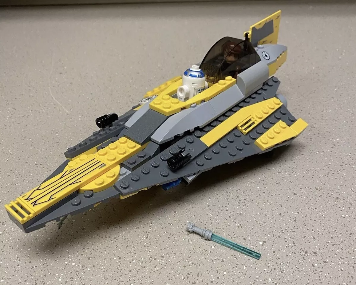 LEGO Star Wars Anakin s Jedi Starfighter 7669 w Mini Figures