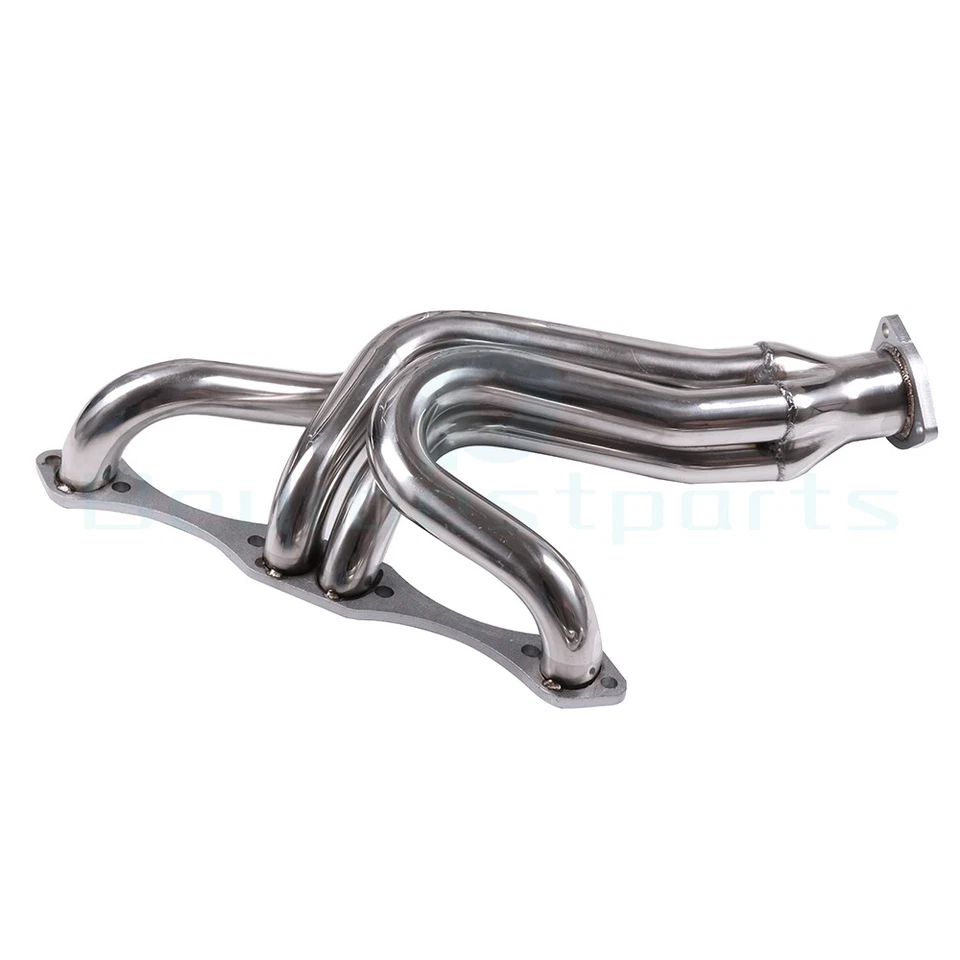 COLECTOR DE ESCAPE CABEZAL ACERO INOXIDABLE PARA 55-82 SBC CORVETTE/BEL AIR 265-396 Foto 3 de 4