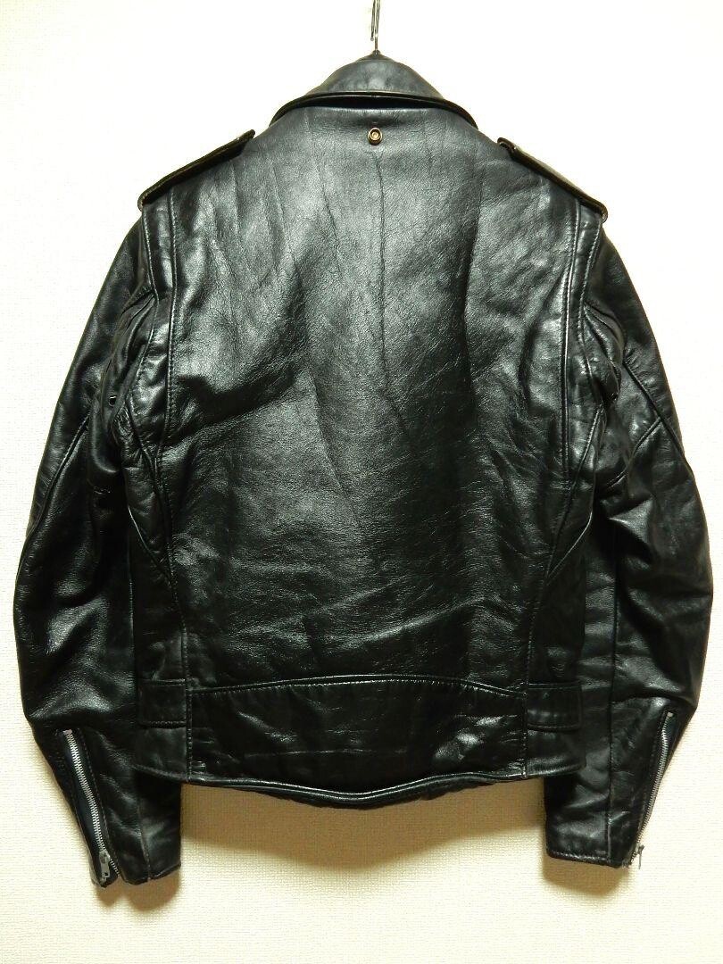 Schott Perfecto Double Leather Riders Jacket Size 34 One