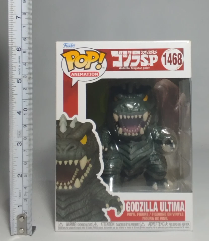 Funko 2023 Pop! PELÍCULAS #1468 FIGURA GODZILLA PUNTO SINGULAR GODZILLA ULTIMA 4" Foto 2 de 4