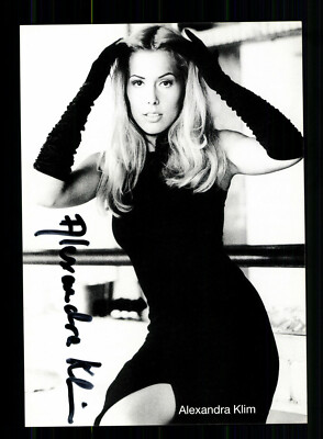Alexandra Klim Autogrammkarte Original Signiert + F 10325
