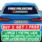 Free Palestine Flag Sticker Decal Large Car Windscreen Window Glass Bonnet Vinyl