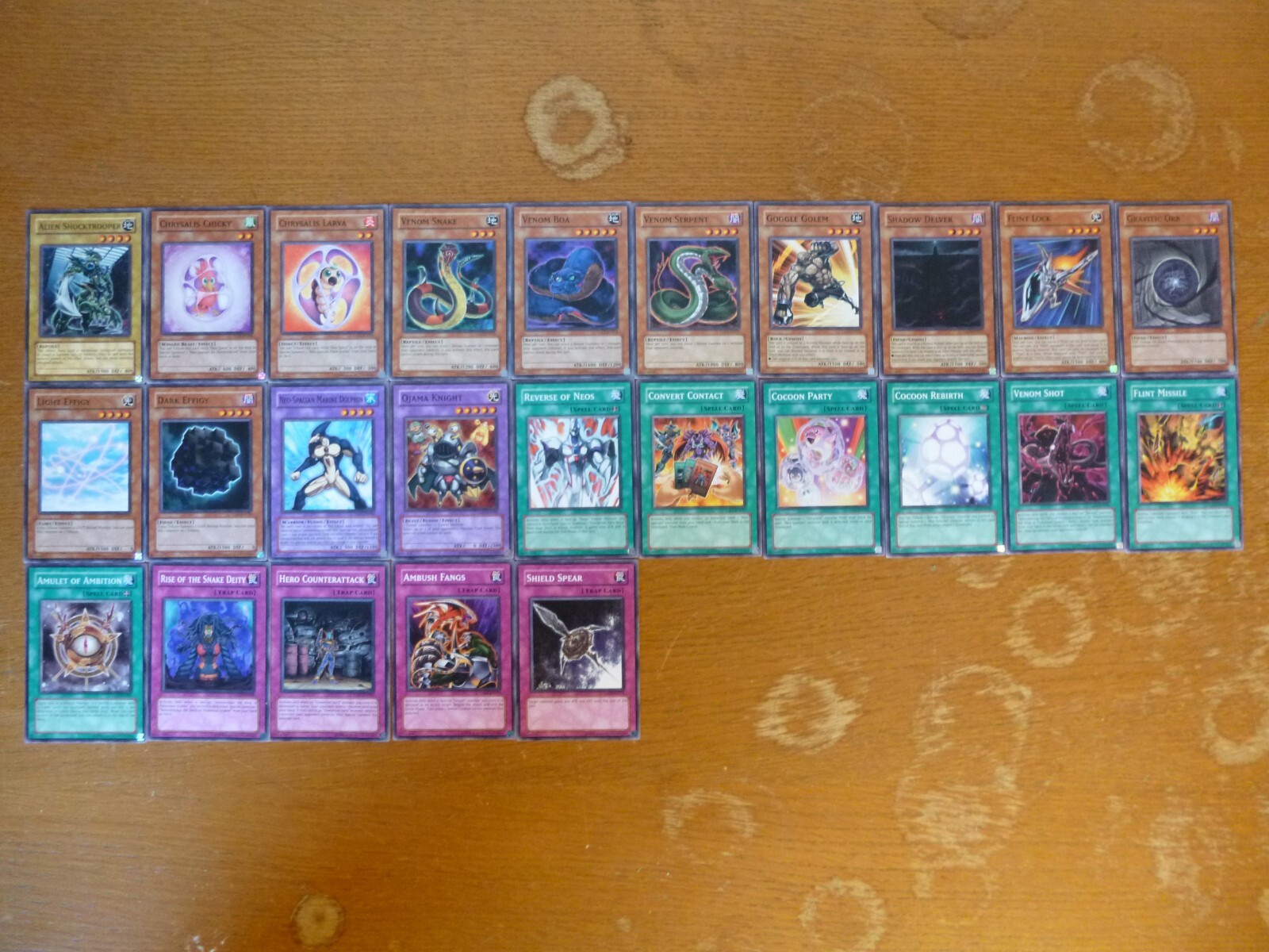Yu-Gi-Oh! Tactical Evolution TAEV Unlimited Single Commons