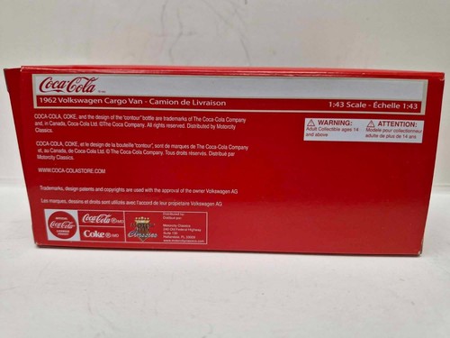 # 439827 Motor City Classics VW T1 Cargo Van 1962 COCA COLA 1:43 MIB Original... - Picture 4 of 7