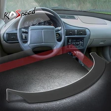 Graphite Panel Dash Board Pad Cap Bezel Cover Overlay for 95-05 Chevy Cavalier