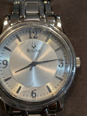 Brand New Bulova Stainless Steel Men's Watch 96A000 Brand New