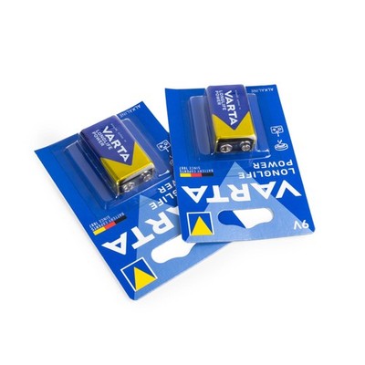 2x Varta 4922 Longlife Power E-Block 9V BL-1