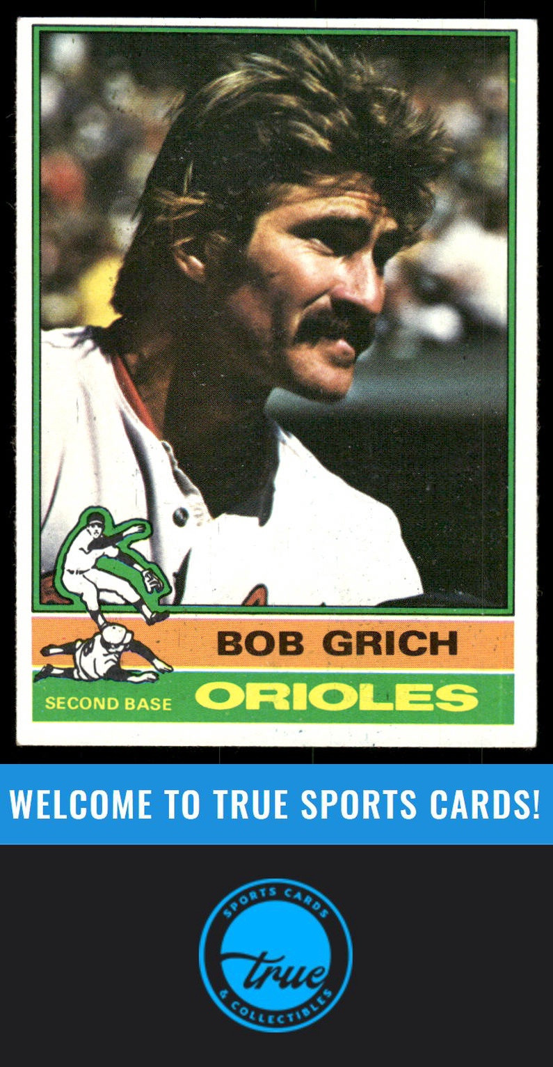 1976 Topps #335 Bob Grich