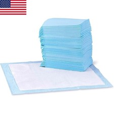 Dog and Puppy Pee Pads 5-Layer Leak-Proof Super Absorbent Quick-Dry 100 Count