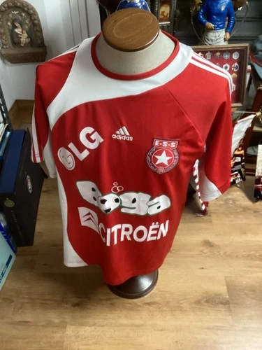 OFFICIAL ADIDAS ETOILE SPORTIVE DU SAHEL FOOTBALL JERSEY - TUNISIA - SOUSSE 1925