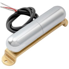 Lápiz labial Artec LSA70 cromado Alnico 5 bobina única pastilla media para guitarra Strat