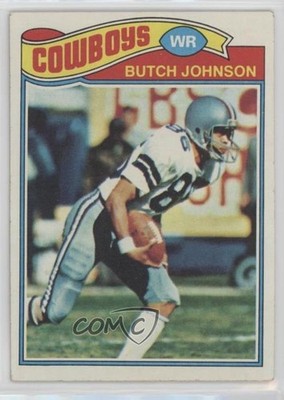 1977 Topps Butch Johnson #516 Rookie RC 0x2f