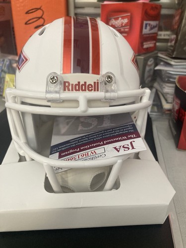 MICHAEL VICK VIRGINIA TECH SIGNED MINI HELMET JSA WITNESS COA Falcons - Picture 3 of 3