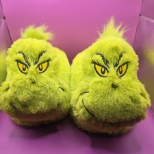 Dr Seuss The Grinch adult Slippers s/m