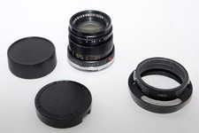 Leica Summicron-M 50mm f2 Standard lens for Leica M cameras. WETZLAR. Hood. CLA