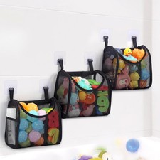 Bathtub Toy Storage, 6 Compartments Detachable Bath Toy Holder for Bathtub, Larg