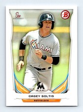 #DP110 2014 Bowman Draft Picks Casey Soltis Marlins