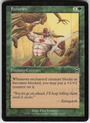 Ferocity 245/350 Mercadian Masques MTG Common