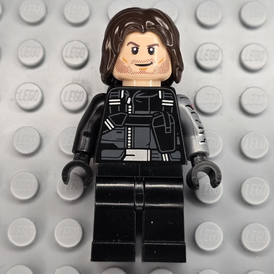 Lego Marvel Super Heroes Minifigura SH0257 Soldado de Invierno Foto 2 de 4