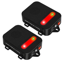 Under Hood Rodent Repeller Ultrasonic Mouse Repellent Battery Operated Pest R...