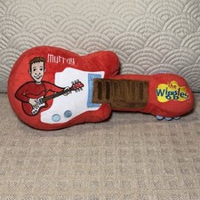 2007 The Wiggles Murray Red Guitar 14 Plush Touring Party Soft Toy No Strap