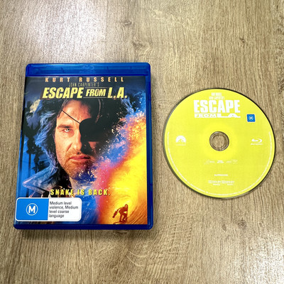 Escape From LA Blu Ray Film Movie Kurt Russell John Carpenter L.A