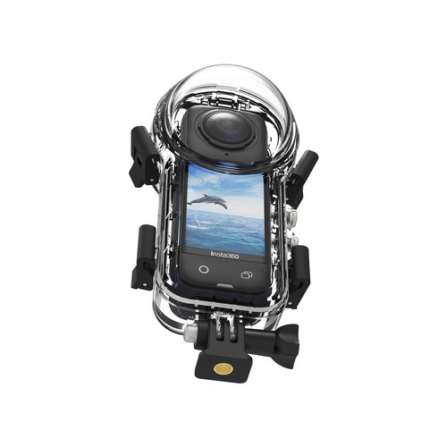 Underwater Waterproof Invisible Diving Case Housing Shell For Insta360 X5 - Picture 4 of 9