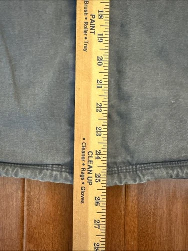 Vintage Quicksilver Jacket Mens Medium Gray Canvas Sherpa Lined Full Zip VTG Y2K image 11