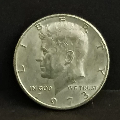1973-P Kennedy Half Dollar — photo from the most recent tracked eBay sale