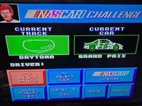 NES - Bill Elliott's NASCAR Challenge
