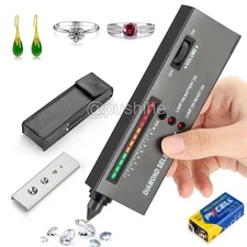 Portable Diamond Tester Selector Illuminated Jewelry Gemstone Testing Tool USA