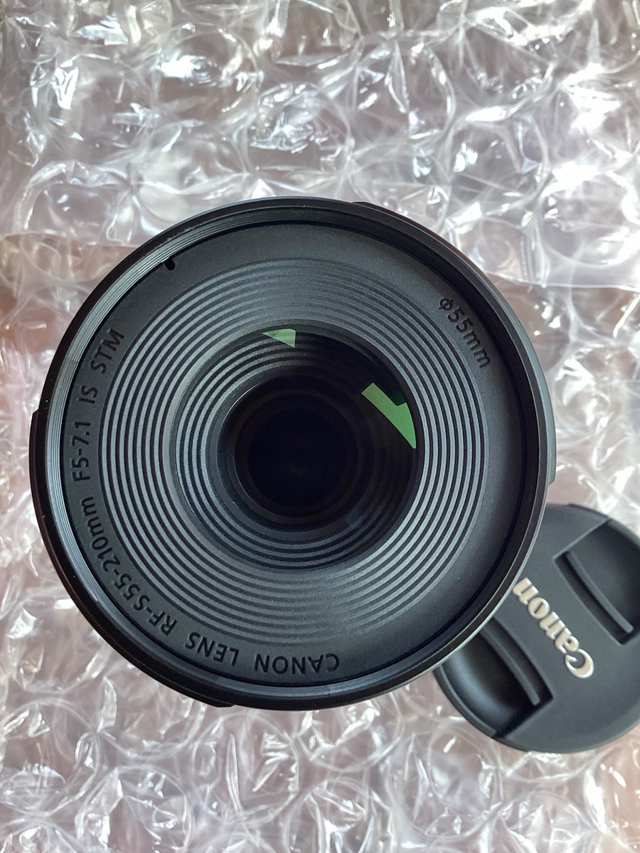 Canon RF-S 55-210mm f/5-7.1 IS STM Telephoto Zoom Lens for Canon