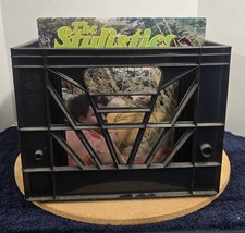 Spectrum International Record Crate Black LP Storage Model 17/22/50