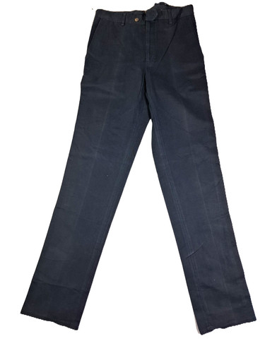 Pal Zileri, Pal Zileri Chinos lady Black Straight Leg Slash Pocket Dark Low Raise Size W:32"