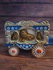 Vintage 1979 Regal China Jim Beam Circus Wagon Car Lions Decanter EMPTY — photo 2