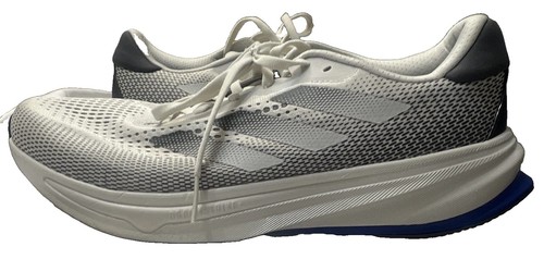 adidas Supernova Rise Men's Low Top Lace-Up Running Sneaker Mesh White/Gray/Blue