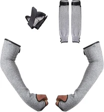 Cut Resistant Farmers Sleeves, Arm Protectors for Thin Skin - Gardening...