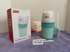 EUC Dash My Pint personal Ice Cream Maker Aqua in box Used 1 Time