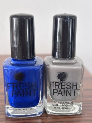 Discontinued Fresh Paint Nail Polish Duo - Anchors Away & Olivia 