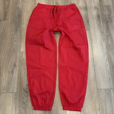Vintage 90s Marlboro Adventure Team Windbreaker Pants Mens XL Red Nylon Outdoors
