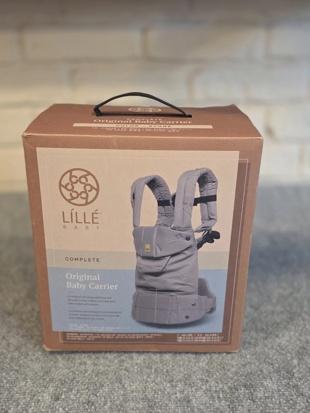 Original Baby Carrier By Lille Baby Complete 6 Comfort Carrying Positions New