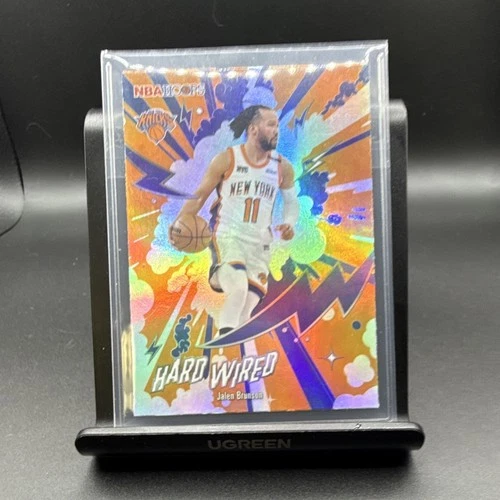 Topps NBA Hoops 2026 Jalen Brunson Hard Wired Insert HW-5 New York Knicks