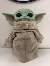 Mattel Star Wars Mandalorian Grogu Baby Yoda Plush 11" Figure 2020 GWD85 Doll