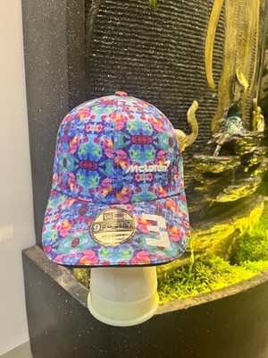 F1 Multicolor McLaren Racing Men's Snap-On Adjustable Curved Brim Baseball Cap