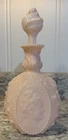 Fostoria JENNY LIND Cameo Pink Milk Glass DECANTER 10” Bottle Vintage